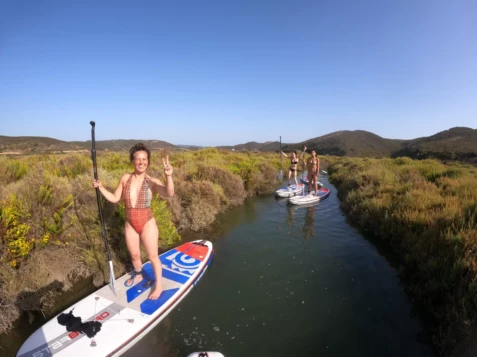 Eco-Tourism sup tour River Tours Algarve Aljezur book with sygmasupschool.com