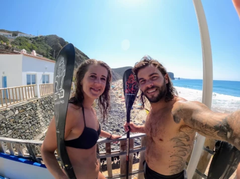 Stand Up Paddle surf coaching & guiding Alagarve Portugal sygmasupschool.com